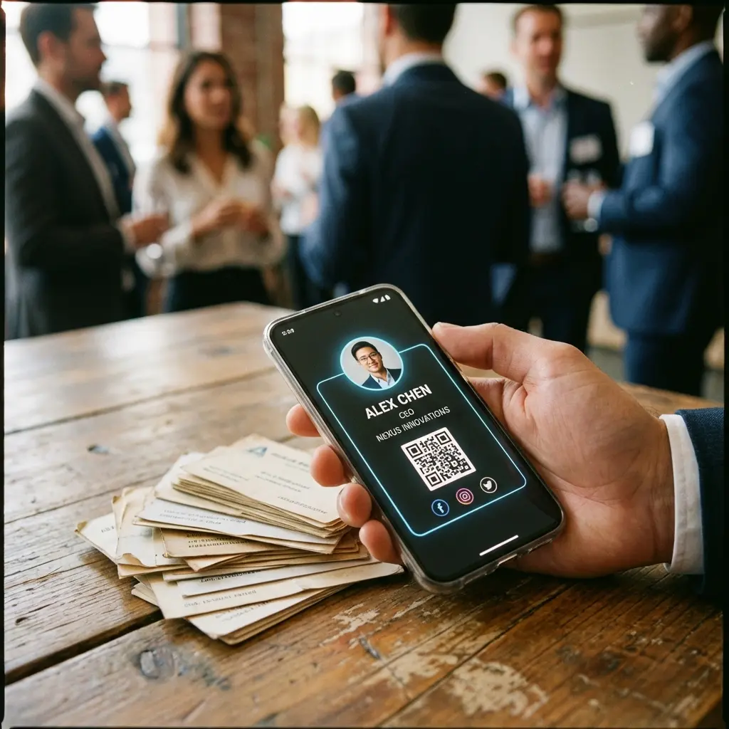 The Digital Business Card Revolution: Go Paperless with Vcard Links
