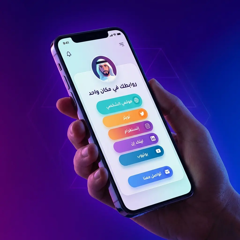 دليلك الشامل لإنشاء بايو لينك احترافي: واجهتك الرقمية الموحدة